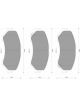 Bosch Front Disc Brake Pad Set