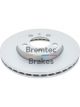 Bremtec Euro-Line Disc Brake Rotor (Pair) 256mm