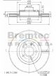 Bremtec Euro-Line Brake Disc Rotor Pair