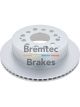 Bremtec Euro-Line High Grade Disc Brake Rotor (Single) 320mm