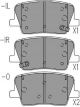 Bremtec Pro-Line Heavy Duty Brake Pads For SsangYong Rexton - Rear