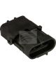 Carroll Connector Housing 3 Way Male Weather Pack - Pack of 50