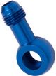 Aeroflow Alloy AN Banjo Fitting 16mm to -6AN Blue