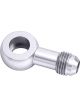 Aeroflow Alloy AN Banjo Fitting 16mm to -6AN Silver