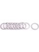 Aeroflow Aluminium Crush Washers -3AN 10mm (3/8 Inch) I.D 10 Pack