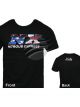 NX Express American Flag Shirt Black NX Small