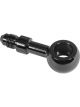 Proflow Black -03AN Straight Male Banjo Brake Hose End 12mm