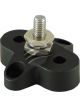 Jaylec Small Base Single Power Post M8 Black 45.3 X 43 X 32.5mm