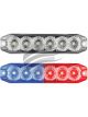 LED Red/Blue 6 Module LED Emergency Lamp 12/24V