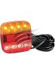 LED Stop/Tail/Indicator 12/24V w/ Cable Bulk Pack