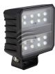 Jaylec LED Rectangular Work Lamp Flood Beam 100 Degree 9-36V, 80W