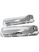 Aeroflow Chrome Steel Valve Covers For SB Ford 302-351 Cleveland