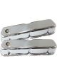 Aeroflow Chrome Steel Valve Covers For Ford 289-302-351 Without Logo AF1821-5052