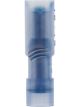 Jaylec Male Bullet Terminal 4mm Fully Insulated PVC Sleeve Red