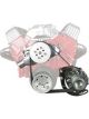 Proflow Front Drive Kit, Gilmer Belt Kit, SB Chev Long Style Water