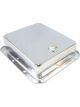 Aeroflow Chrome Transmission Pan For Ford C4, Deep Pan