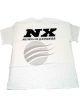 NX Express NX White T-Shirt with Black Logo NX Small