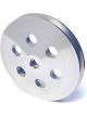 Proflow Pulley, Power Steering Early Gm 1-Groove, Polished Aluminium