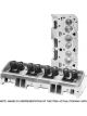 Proflow Cylinder Heads, Aluminium, Assembled, 72cc Chamber, An