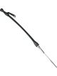 Proflow Engine Dipstick, Braided Stainless Steel Black, Billet H