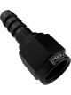 Proflow 5/16in. Straight Barb Male Fitting To 04AN Female, Bla