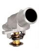Proflow Thermostat Housing Aluminium & Thermostat, 186 Degrees,, S