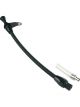 Proflow Transmission Dipstick, Braided Stainless Black , Billet Ha