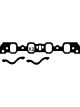 Performance Gaskets Intake Manifold Gasket Set For Ford 351C 2V