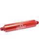 System One Extra Long Billet In-Line Fuel Filter Black Anodized