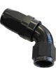 Aeroflow 150 Taper Full Flow Swivel 60 Degree Hose End -10AN Black