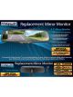 Command Go 4.3 Inch Fixed Mount Mirror Monitor Replacement