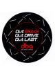 DBA - Disc Brakes Australia Out Brake,Drive,Last Black Sticker Circle 8x8 cm