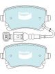 Bendix General CT Disc Brake Pad