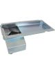 Aeroflow Fabricated LS Front Sump Conversion Oil Pan For Chevrolet
