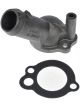 Dorman Water Neck Thermostat Housing Cast Iron Natural Gasket Style