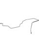 Dorman Automatic Transmission Cooler Line Steel For Dodge