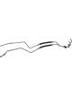 Dorman Automatic Transmission Cooler Line Stock Steel Rubber