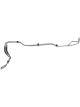 Dorman Automatic Transmission Cooler Lines Steel Rubber For Jeep Pair