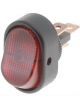 Dorman Black Body Red Oblong Glow Rocker Switch