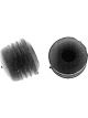 Dorman Brake Bleeder Caps Black Rubber Pair