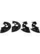 Dorman Brake Dust Shield Steel Black For Cadillac Chevy GMC Pair