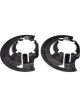 Dorman Brake Dust Shields Steel Black For Ford Pair