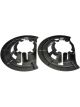 Dorman Brake Dust Shields Steel Black Ford Pair