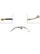 Dorman Brake Hose Assembled Rubber Driver Side Front For Chevy GMC
