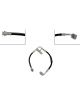 Dorman Brake Hose Assembled Rubber For Dodge Driver Side Front