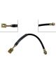 Dorman Brake Hose Assembled Rubber Front For Dodge Plymouth