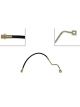 Dorman Brake Hose Assembled Rubber Driver Side Front For Ford