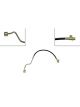 Dorman Brake Hose Assembled Rubber Passenger Side Front For Ford