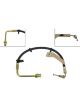 Dorman Brake Hose Assembled Rubber Passenger Side Rear For Ford