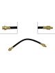 Dorman Brake Hose Assembled Straight Ends Rubber 11.88
